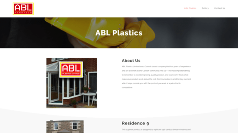 ABL Plastics Website